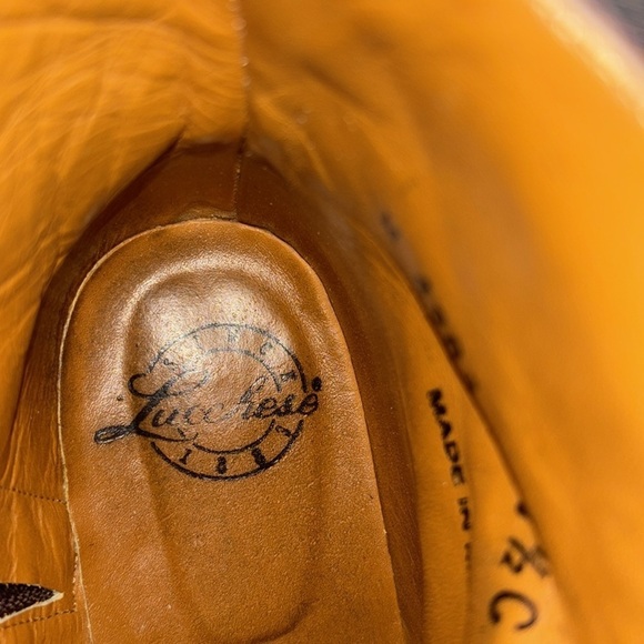 Lucchesse women’s calf /angle boots. Side zipper. Size 7.5.C. EUC. - Picture 6 of 7